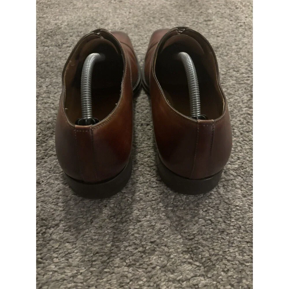 Magnanni Men's Lucas Cap-Toe Leather Oxfords -‎ 21019 - Cognac Brown 11M